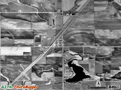 Zip code 56140 satellite photo by USGS