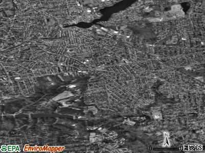 Zip code 01108 satellite photo by USGS