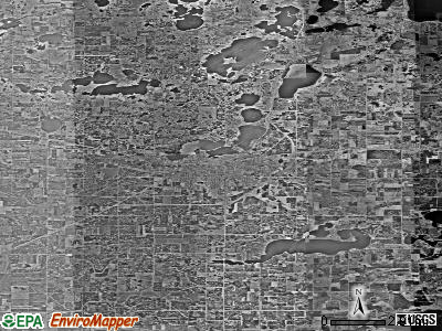 Zip code 56201 satellite photo by USGS