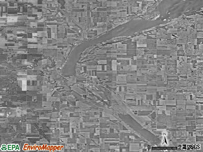 Zip code 56219 satellite photo by USGS