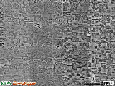 Zip code 56223 satellite photo by USGS