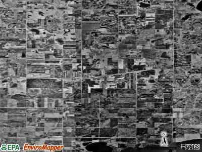 Zip code 56251 satellite photo by USGS