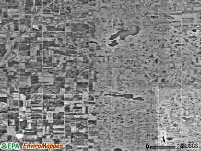Zip code 56297 satellite photo by USGS