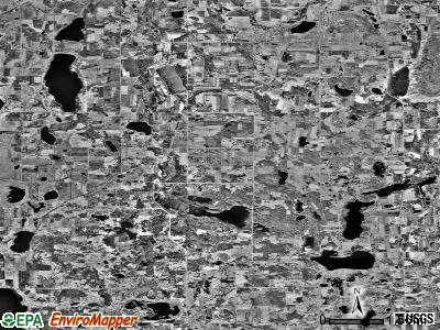 Zip code 56318 satellite photo by USGS