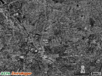 Zip code 06905 satellite photo by USGS