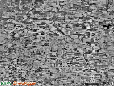 Zip code 56332 satellite photo by USGS