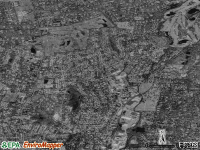 Zip code 06907 satellite photo by USGS