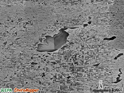 Zip code 56360 satellite photo by USGS