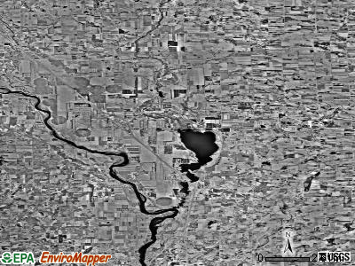 Zip code 56367 satellite photo by USGS
