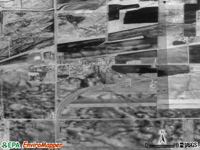 Zip code 56371 satellite photo by USGS