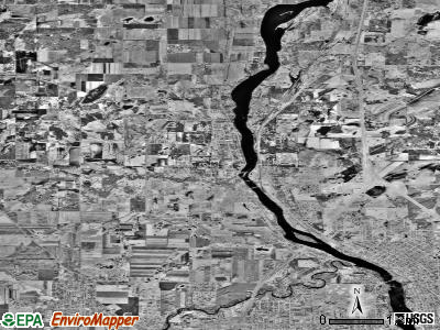 Zip code 56377 satellite photo by USGS