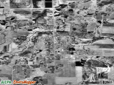 Zip code 56384 satellite photo by USGS
