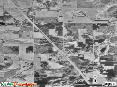 Zip code 56456 satellite photo by USGS