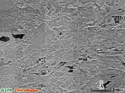 Zip code 56469 satellite photo by USGS