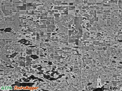 Zip code 56511 satellite photo by USGS