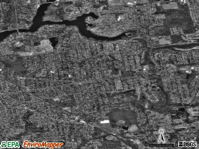 Zip code 01118 satellite photo by USGS