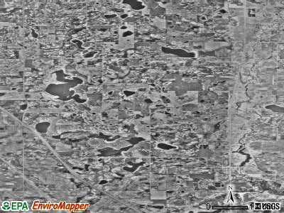 Zip code 56533 satellite photo by USGS