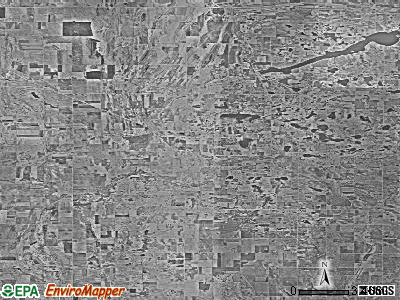 Zip code 56540 satellite photo by USGS
