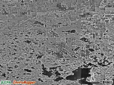 Zip code 56554 satellite photo by USGS