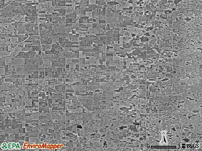 Zip code 56557 satellite photo by USGS