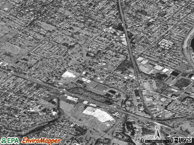 Zip code 07014 satellite photo by USGS