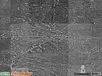 Zip code 56627 satellite photo by USGS