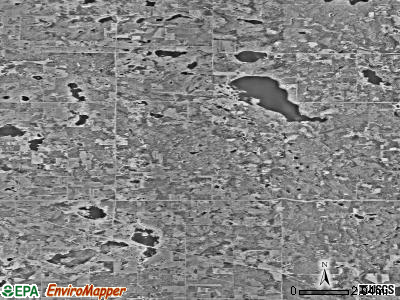 Zip code 56652 satellite photo by USGS