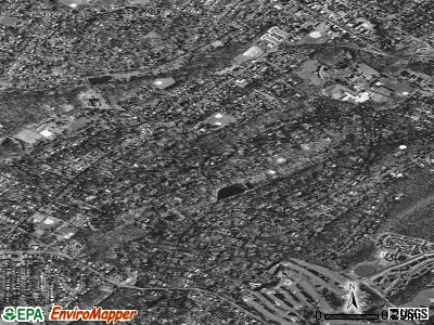 Zip code 07021 satellite photo by USGS