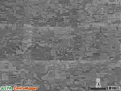 Zip code 57005 satellite photo by USGS
