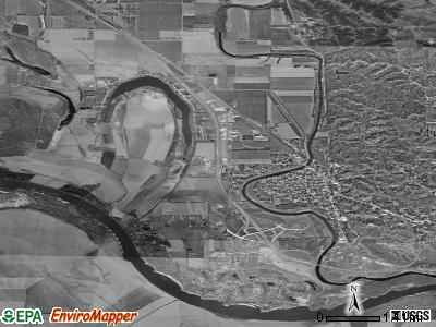 Zip code 57049 satellite photo by USGS