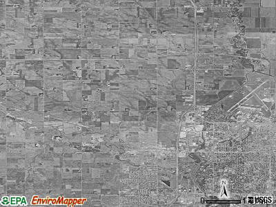 Zip code 57107 satellite photo by USGS
