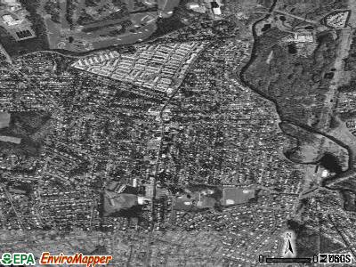 Zip code 07034 satellite photo by USGS