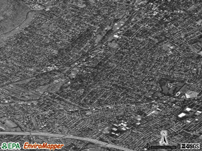 Zip code 07040 satellite photo by USGS