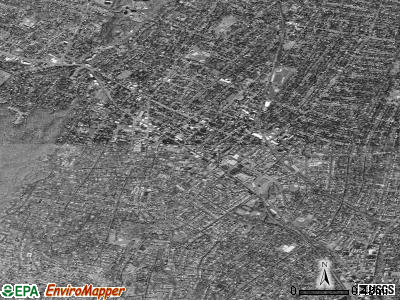 Zip code 07042 satellite photo by USGS