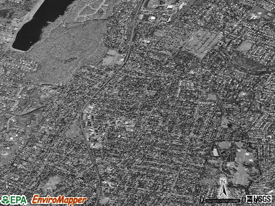 Zip code 07043 satellite photo by USGS