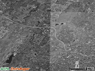 Zip code 07052 satellite photo by USGS