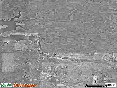 Zip code 57520 satellite photo by USGS