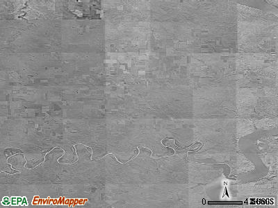 Zip code 57569 satellite photo by USGS