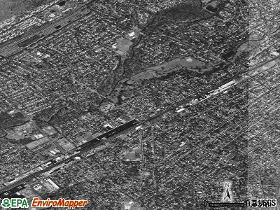 Zip code 07063 satellite photo by USGS