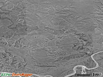 Zip code 57622 satellite photo by USGS