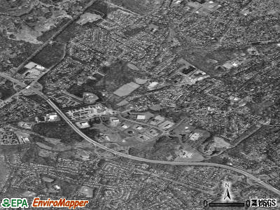 Zip code 07068 satellite photo by USGS