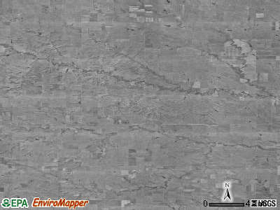 Zip code 57777 satellite photo by USGS