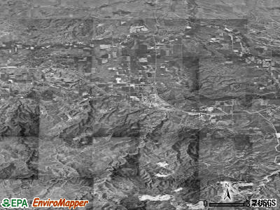 Zip code 57783 satellite photo by USGS