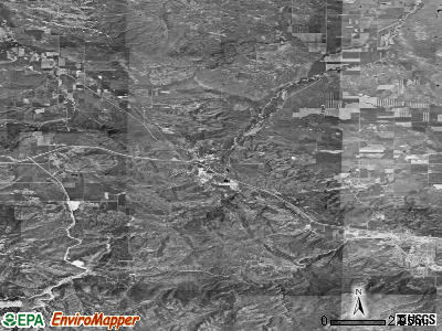 Zip code 57793 satellite photo by USGS