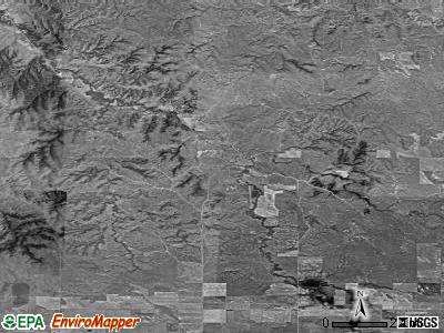 Zip code 57794 satellite photo by USGS