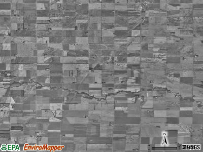 Zip code 58004 satellite photo by USGS