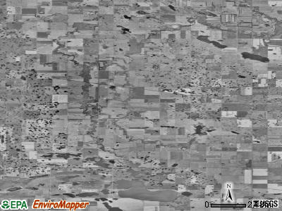 Zip code 58013 satellite photo by USGS