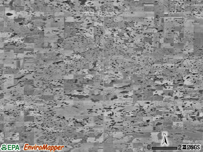 Zip code 58032 satellite photo by USGS