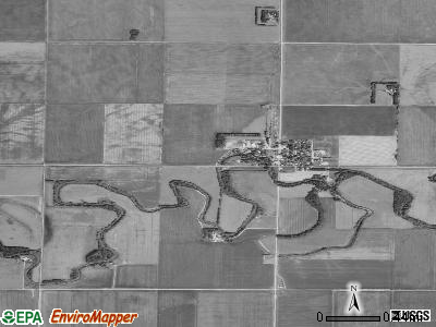 Zip code 58039 satellite photo by USGS