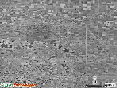 Zip code 58041 satellite photo by USGS